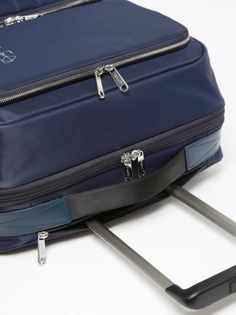 Valise Souple Leo Nylon RecyclÃ© Lancel Bleu leo A12485 vue secondaire 1
