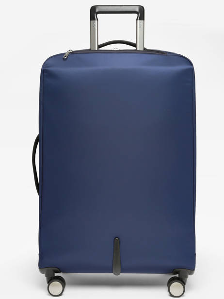 Valise Souple Leo Nylon RecyclÃ© Lancel Bleu leo A12485 vue secondaire 4