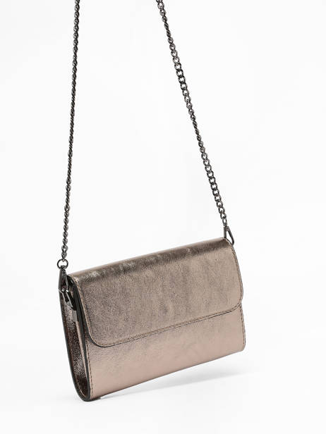 Sac Bandoulière Nine Cuir Milano Marron nine NI23064N vue secondaire 2