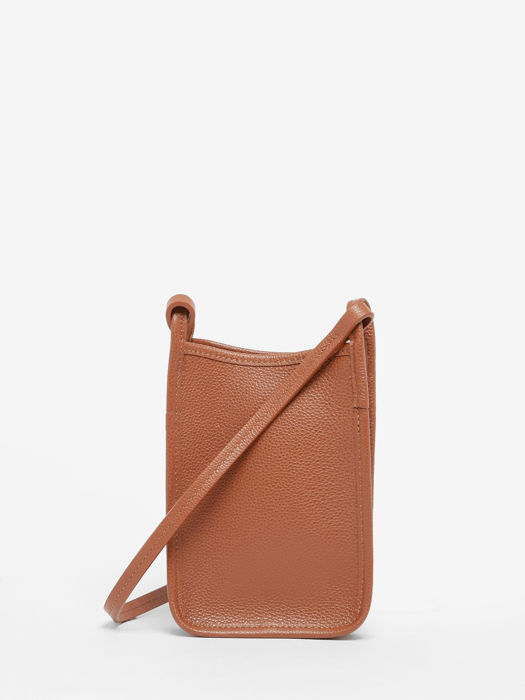 Longchamp Le foulonné Etui ipod/cd Marron