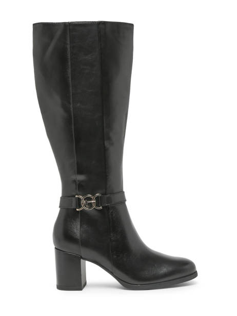 Bottes Ã  Talon En Cuir Tamaris Noir women 41