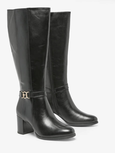 Bottes Ã  Talon En Cuir Tamaris Noir women 41 vue secondaire 2