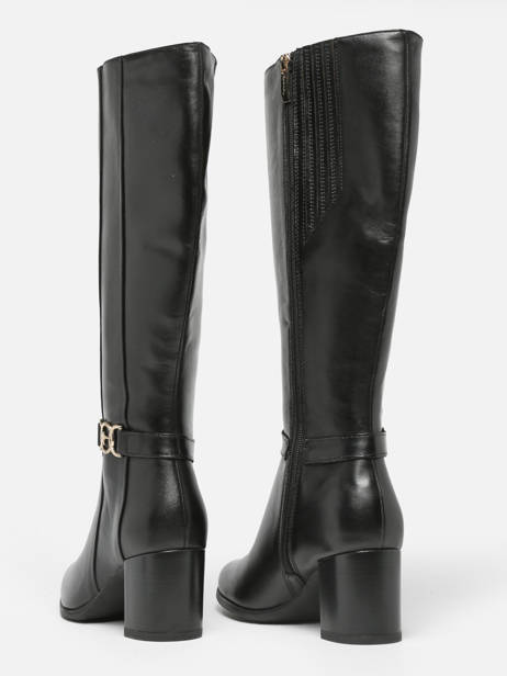 Bottes Ã  Talon En Cuir Tamaris Noir women 41 vue secondaire 3