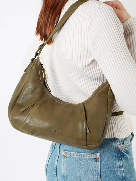 Sac PortÃ© Ã©paule Four Seasons Cuir Milano Vert four seasons SOPLB062 vue secondaire 1