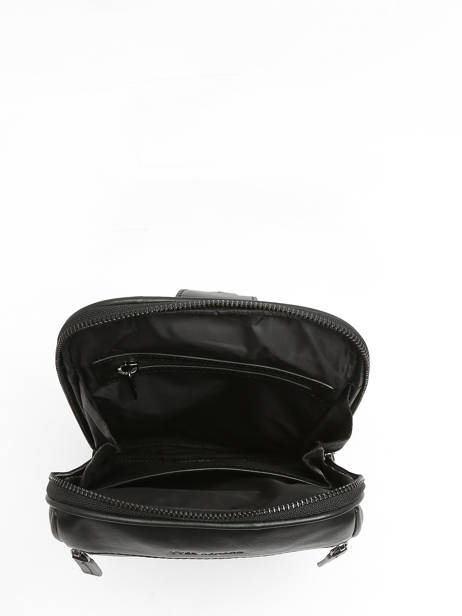 Sac BandouliÃ¨re Yves renard Noir nappa 81530 vue secondaire 3