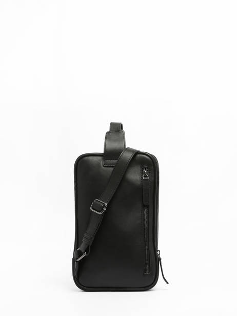 Sac BandouliÃ¨re Yves renard Noir nappa 81530 vue secondaire 4