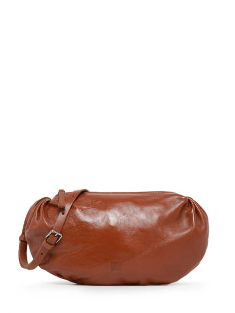 Sac BandouliÃ¨re Natural Cuir Biba Marron natural IRV1L