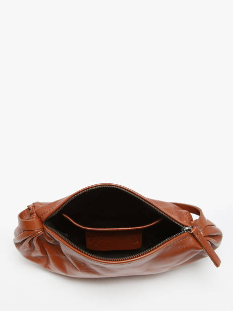 Sac BandouliÃ¨re Natural Cuir Biba Marron natural IRV1L vue secondaire 3