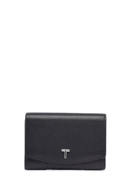 Petit Portefeuille ZippÃ© Romy Cuir Le tanneur Noir romy TROM3300