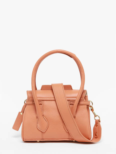 Sac PortÃ© Main Colette Xs Art DÃ©co Cuir Paul marius Marron la suite art deco COLEXART vue secondaire 4