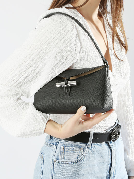 Longchamp Roseau Besaces Noir