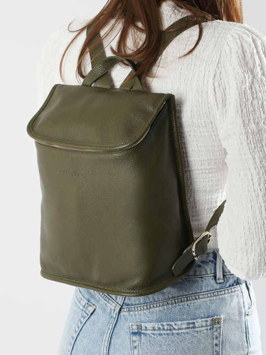 Longchamp Le foulonnÃ© Sac Ã  dos Marron