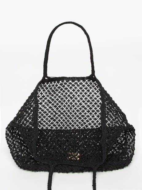 Sac PortÃ© Ã©paule Tanaisie Jute Woomen Noir tanaisie WTAN01 vue secondaire 2