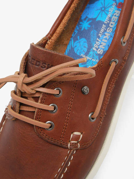 Chaussures Bateau Orland En Cuir Redskins Marron men ORLAND vue secondaire 1