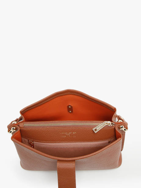 Sac BandouliÃ¨re Top Double Lancaster Marron top double 64 vue secondaire 3