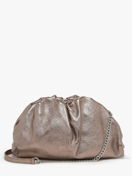 Sac BandouliÃ¨re Nine Cuir Milano Marron nine NI23112 vue secondaire 4