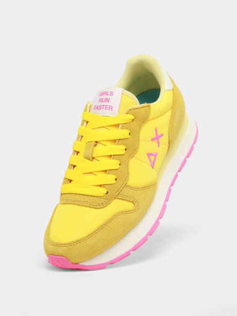 Sneakers Sun68 Jaune women Z34201 vue secondaire 1