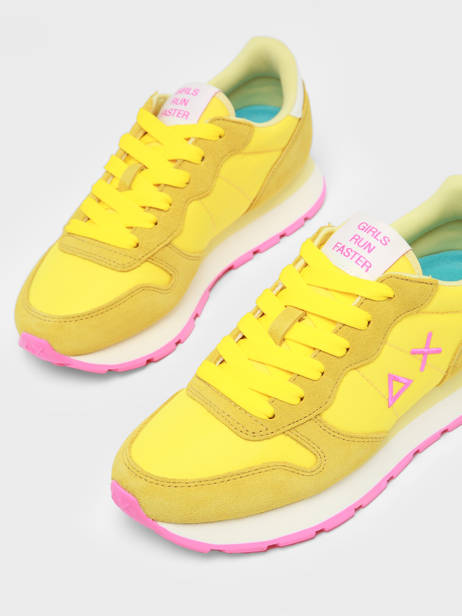 Sneakers Sun68 Jaune women Z34201 vue secondaire 3