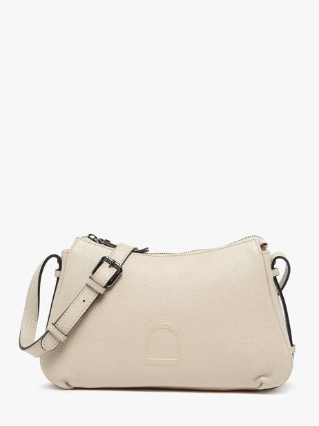 Sac BandouliÃ¨re Balade Cuir Etrier Beige balade EBAL13