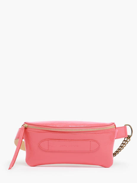 Sac Ceinture Coachella Cuir Vernis FroissÃ© Marie martens Rose coachella VRF