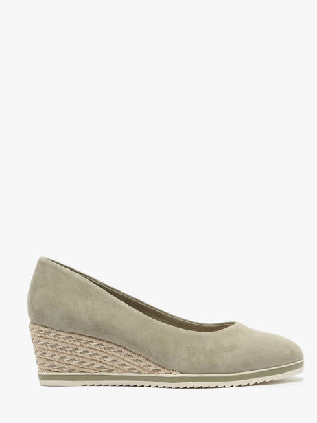 Escarpins En Cuir Tamaris Vert women 42