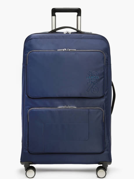 Valise Souple Leo Nylon RecyclÃ© Lancel Bleu leo A12485