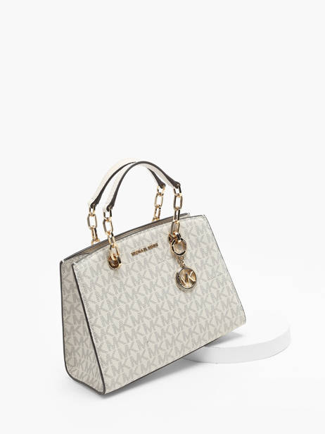 Sac BandouliÃ¨re Cynthia Michael kors Blanc cynthia S4GCYC1V vue secondaire 2