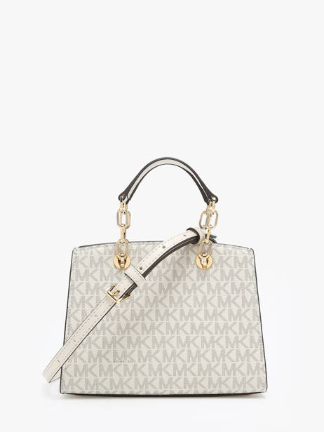 Sac BandouliÃ¨re Cynthia Michael kors Blanc cynthia S4GCYC1V vue secondaire 4