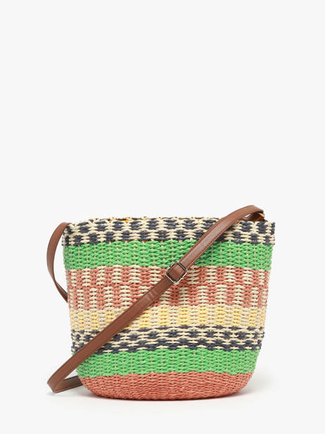 Sac BandouliÃ¨re Buglas Papier Les tropeziennes Multicolore buglas TZ01 vue secondaire 4