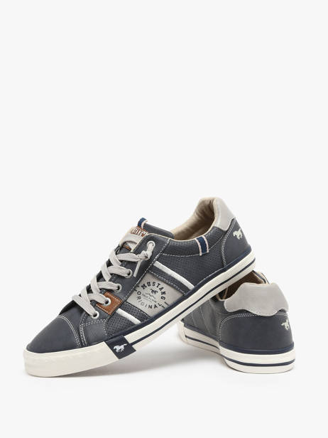 Sneakers Mustang Bleu men 4072317 vue secondaire 1