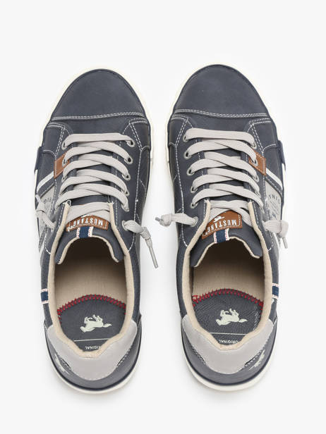 Sneakers Mustang Bleu men 4072317 vue secondaire 3