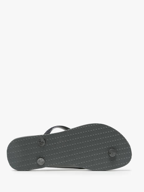 Tongs Slim Glitter Ii Havaianas Gris women 4146975F vue secondaire 2