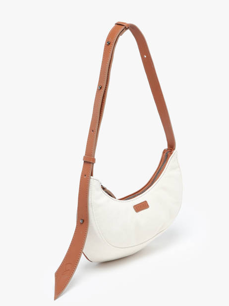 Sac PortÃ© Ã©paule S Sosoomao Coton Et Cuir Etrier Marron sosoomao coton ECSC057S vue secondaire 2