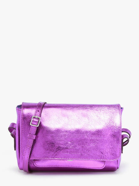 Sac BandouliÃ¨re Diane S Bonbon Cuir Paul marius Rose bonbon DIANSBON