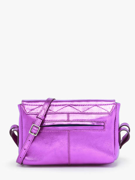 Sac BandouliÃ¨re Diane S Bonbon Cuir Paul marius Rose bonbon DIANSBON vue secondaire 4