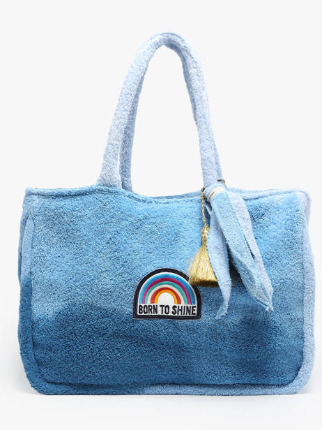 Sac PortÃ© Ã©paule Ibiza Virginie darling Bleu ibiza IBIBAGSE