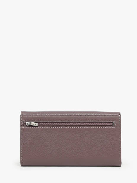 Portefeuille Cuir Yves renard Violet enveloppe 29286 vue secondaire 2