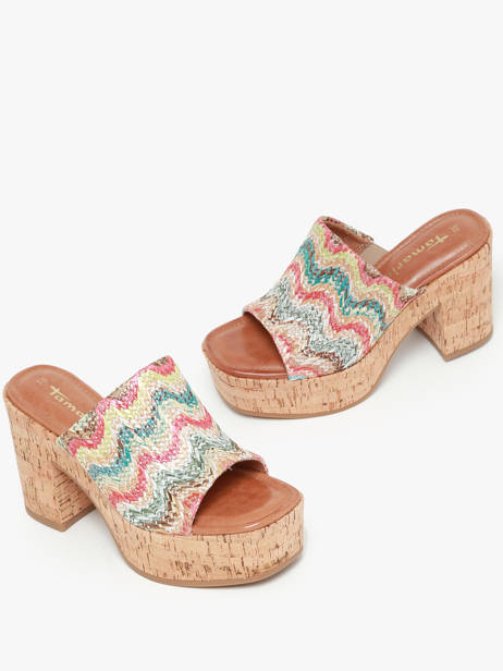 Mules Tamaris Multicolore women 42 vue secondaire 1