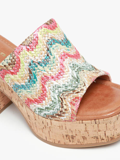 Mules Tamaris Multicolore women 42 vue secondaire 2