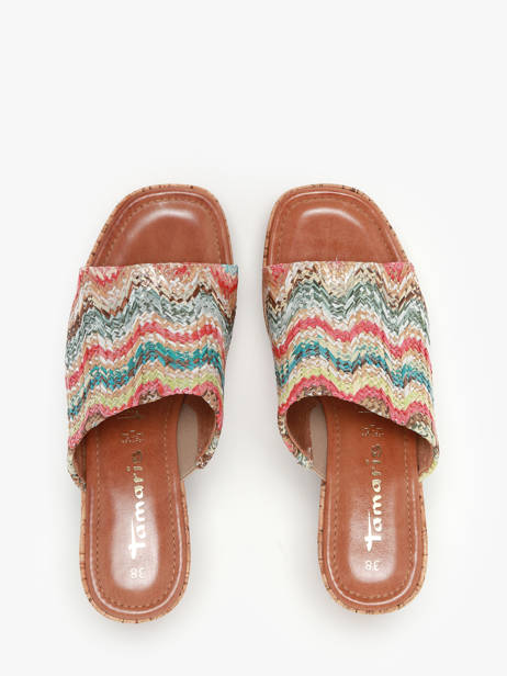 Mules Tamaris Multicolore women 42 vue secondaire 4