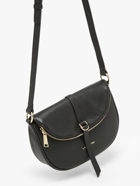 Sac BandouliÃ¨re Dune Gaia Cuir Lancaster Noir dune gaia 102 vue secondaire 2
