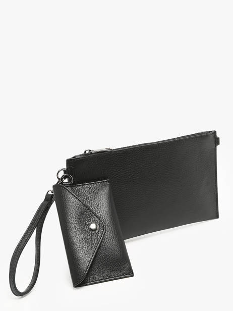 Sac Bandoulière Caviar Cuir Milano Noir caviar CA240611 vue secondaire 2