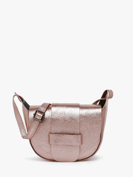 Sac BandouliÃ¨re Nine Cuir Milano Marron nine NI24064