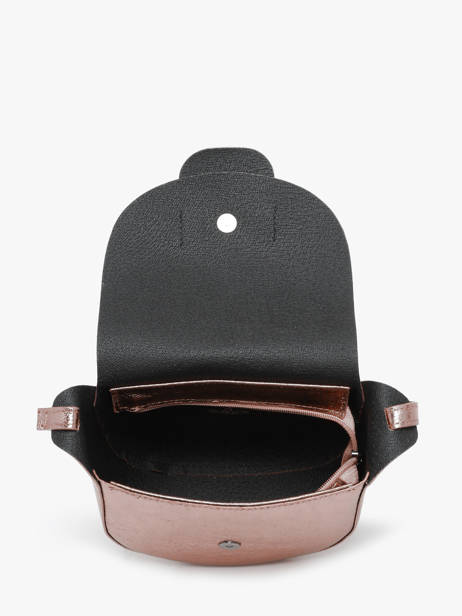 Sac BandouliÃ¨re Nine Cuir Milano Marron nine NI24064 vue secondaire 3