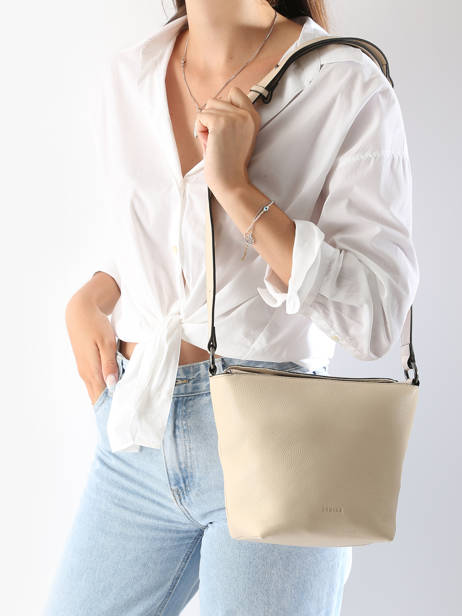 Sac PortÃ© Ã©paule Manege Cuir Etrier Beige manege EMAN078M vue secondaire 1