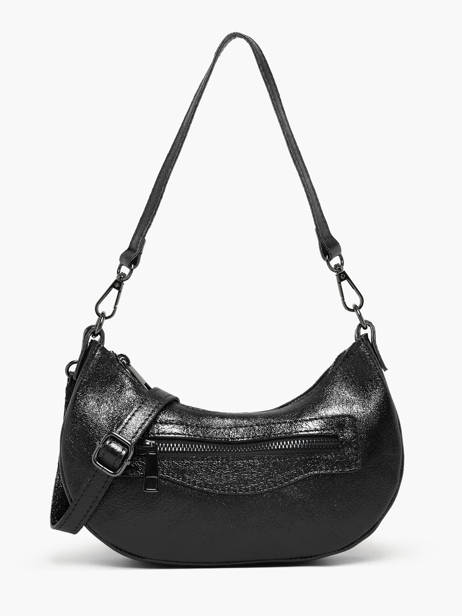 Sac PortÃ© Ã©paule Nine Cuir Milano Noir nine NI24061