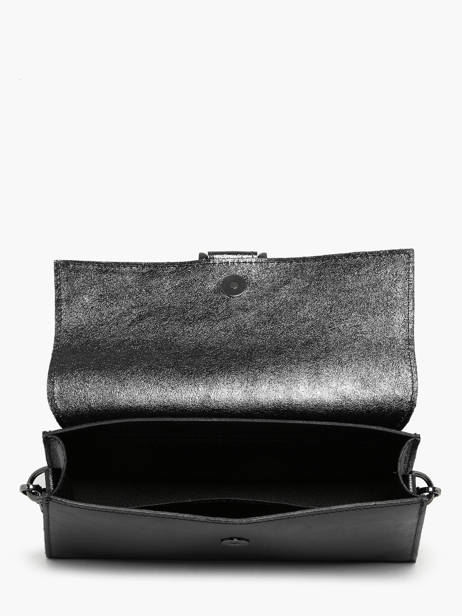 Sac Porté épaule Nine Cuir Milano Noir nine NI24066 vue secondaire 3