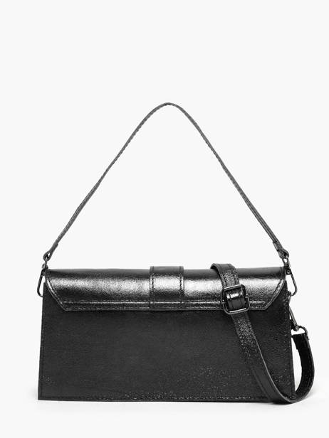 Sac Porté épaule Nine Cuir Milano Noir nine NI24066 vue secondaire 4