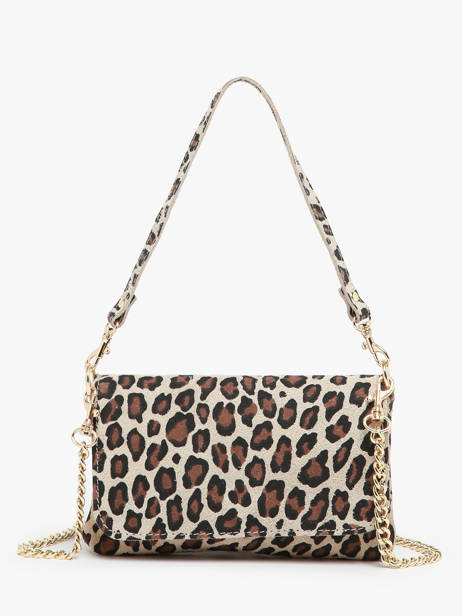 Sac Bandoulière Velvet Leopardo Cuir Milano Multicolore velvet leopardo VL24063