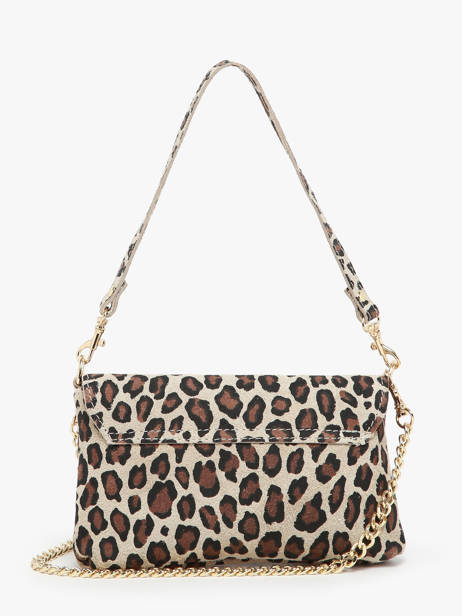 Sac Bandoulière Velvet Leopardo Cuir Milano Multicolore velvet leopardo VL24063 vue secondaire 4